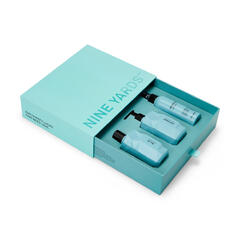 Nine Yards Gavesett Moisturizing + Kampanje Poster A5