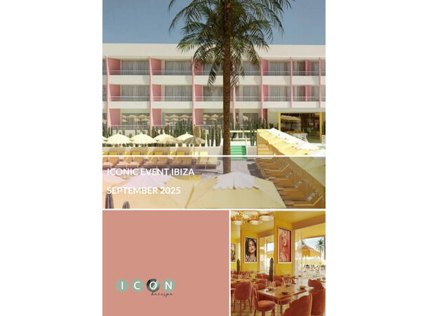 Iconic Event, Ibiza 21-24 Sept. 2025 3 mannsrom 