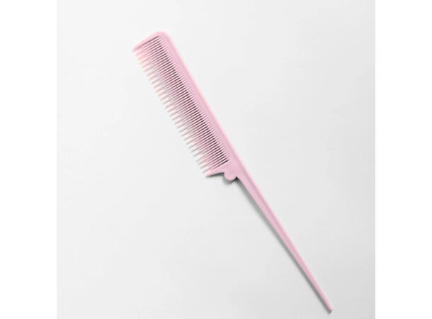 Plastic Tail Comb - Bby Pink 